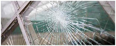 Newton Abbot Smashed Glass